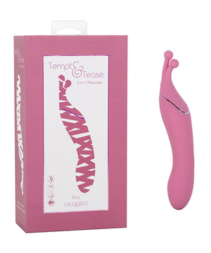 Tempt & Tease Kiss with Dual Ended Orgasm Massager