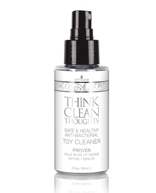 Sensuva Think Clean Thoughts Anti Bacterial Toy Cleaner