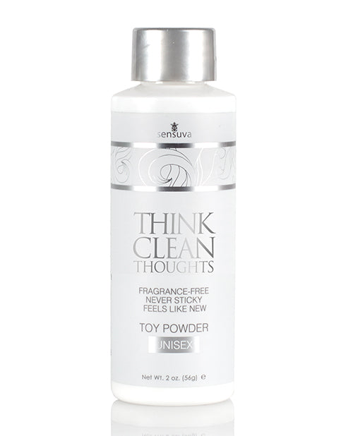 Sensuva Think Clean Thoughts Toy Powder