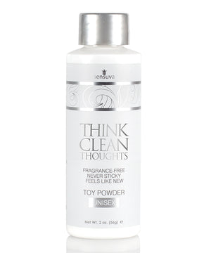 Sensuva Think Clean Thoughts Toy Powder