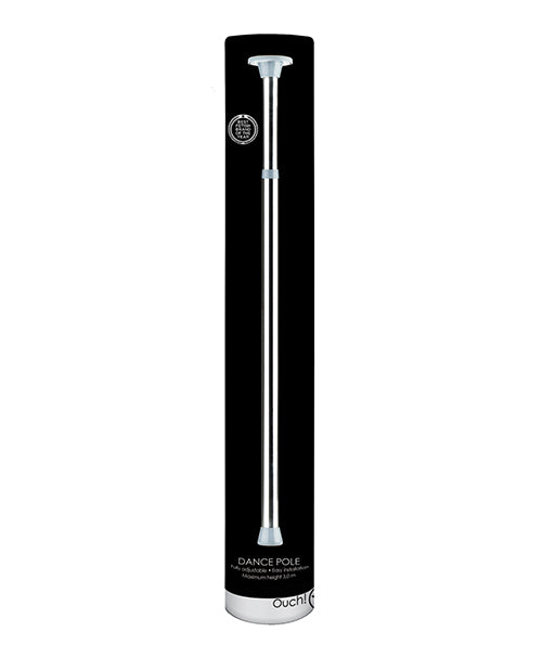 Silver Shots Ouch Dance Pole with an Adjustable Height