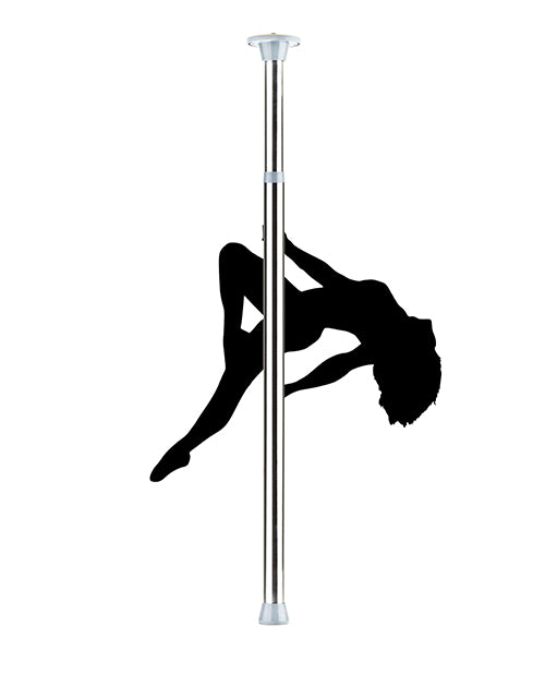 Silver Shots Ouch Dance Pole with an Adjustable Height