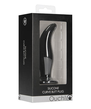 Black Shots Ouch Curve Butt Plug