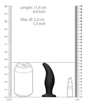 Black Shots Ouch Curve Butt Plug