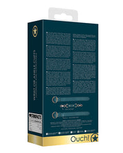 Leather Shots Ouch Halo Wrist Or Ankle Cuffs for Erotic Play