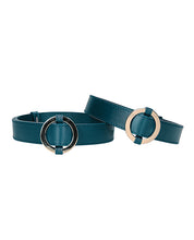 Shots Ouch Halo Leather Thigh Cuffs for Erotic Pleasure