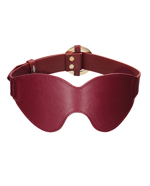 Shots Ouch Halo Leather Blindfolds Eyemask for Erotic Pleasure