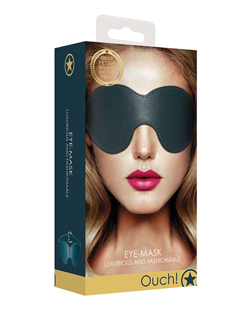 Shots Ouch Halo Leather Blindfolds Eyemask for Erotic Pleasure