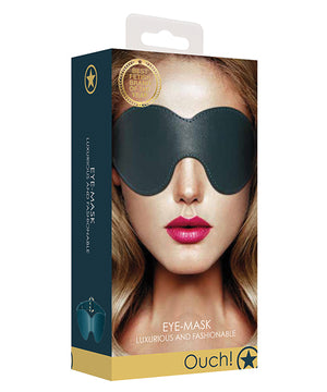 Shots Ouch Halo Leather Blindfolds Eyemask for Erotic Pleasure