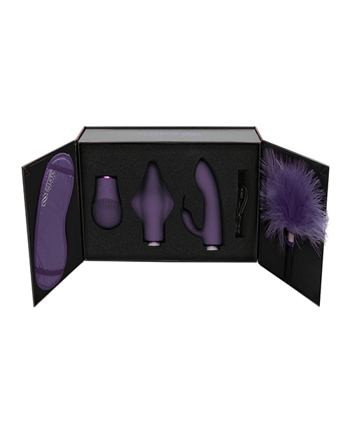 Shots Switch Pleasure Kit G-spot Vibrator with Bristles