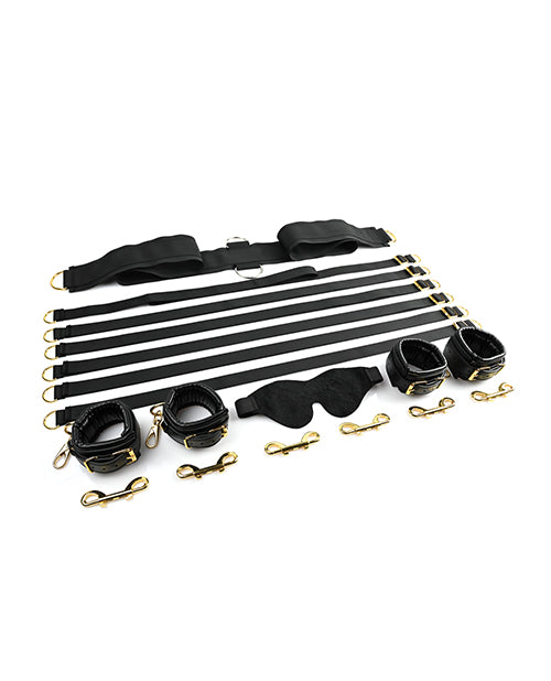 Black Special Edition Sportsheets Under The Bed Restraint System