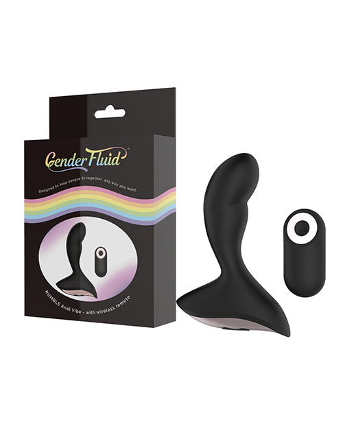 Gender Fluid Rumble Anal Vibe W-remote