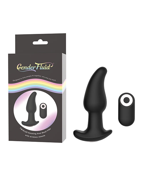 Gender Fluid Twirler Anal Vibe W-remote