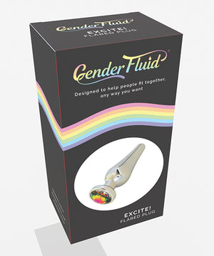 Gender Fluid Excite! Flared Plug