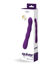 Purple Vedo Quiver Plus Rechargeable G-Spot Vibrator