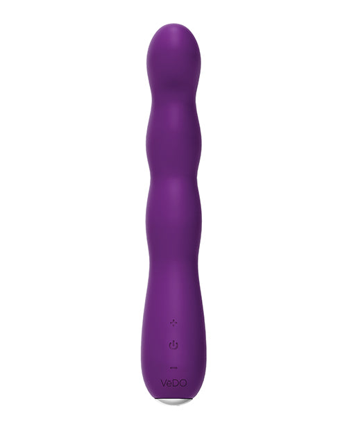 Purple Vedo Quiver Plus Rechargeable G-Spot Vibrator