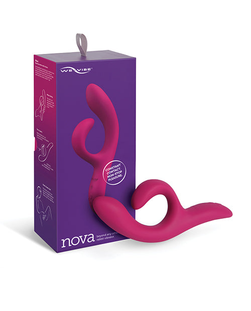 Pink We-vibe Nova 2 Flexible Rabbit G-Spot Vibrator