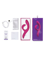 Pink We-vibe Nova 2 Flexible Rabbit G-Spot Vibrator