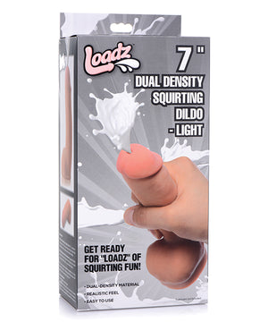 Loadz 7" Dual Density Squirting Dildo