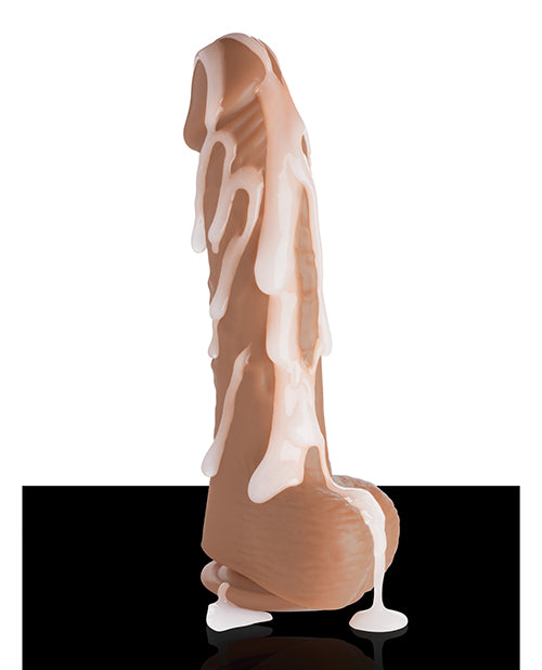 Tan 8.5 inch Loadz Ldz Squirting Adult Toy Dildo