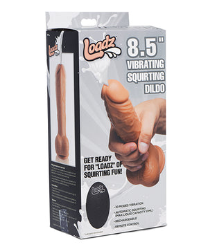 Tan 8.5 inch Loadz Ldz Squirting Adult Toy Dildo