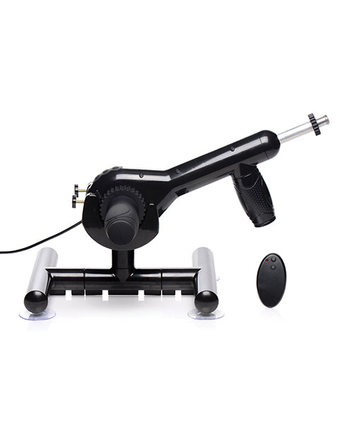 Black Lovebotz Pro-bang Sex Machine with Remote Control