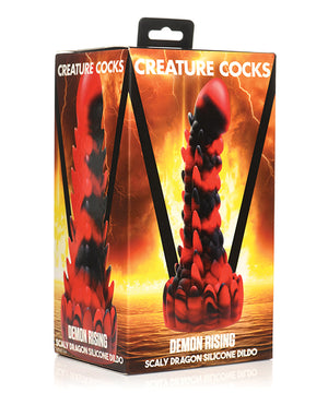Creature Cocks Demon Rising Scaly Dragon Silicone Dildo
