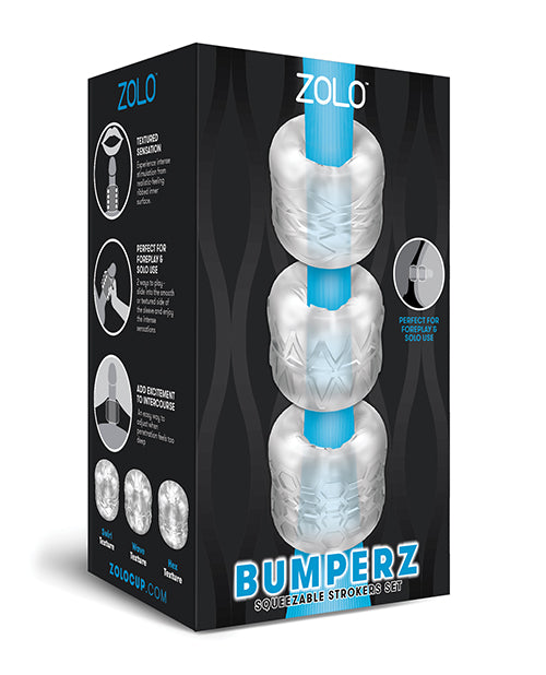 Zolo Bumperz Squeezable Stroker Set