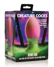 Creature Cocks Glow In The Dark Silicone egg
